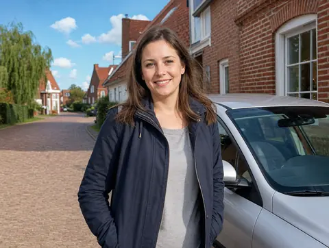 Verkäufer aus Haan mit dem verkauften Fahrzeug